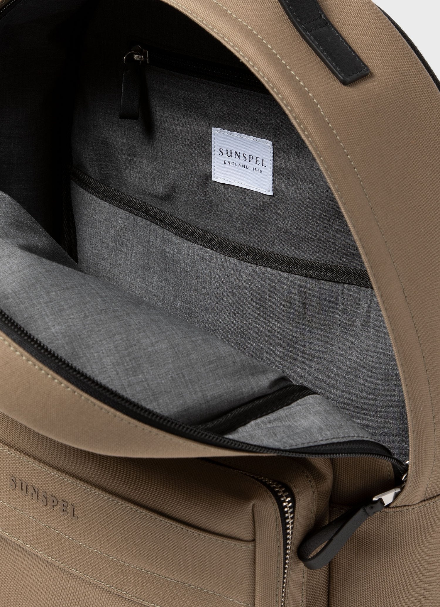 Backpack in Dark Stone