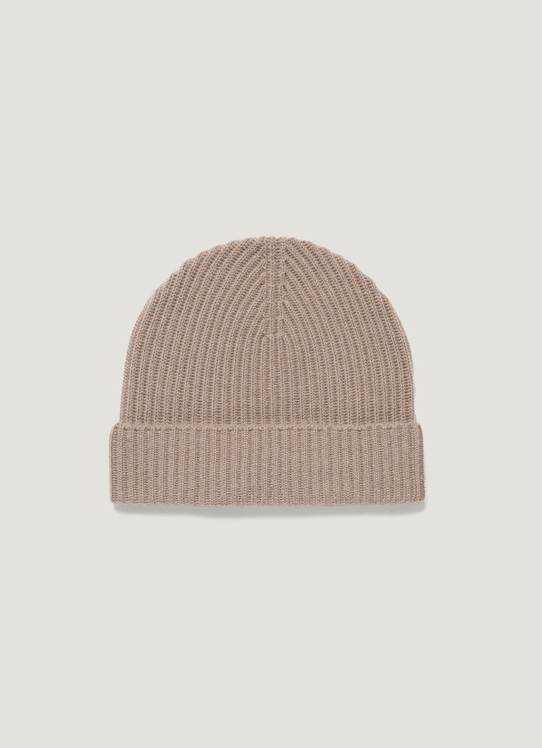 Cashmere Ribbed Hat
