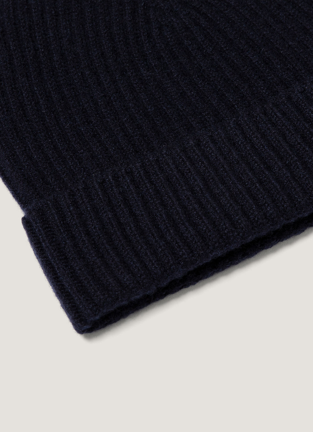 Cashmere Ribbed Hat