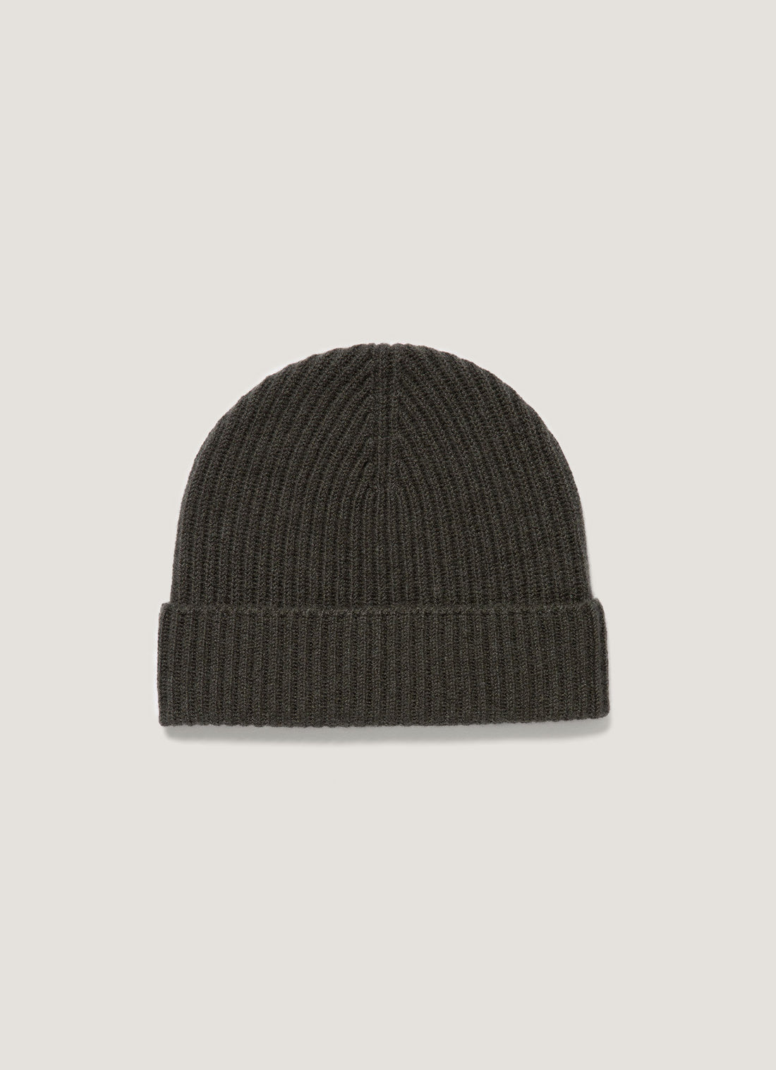 Cashmere Ribbed Hat