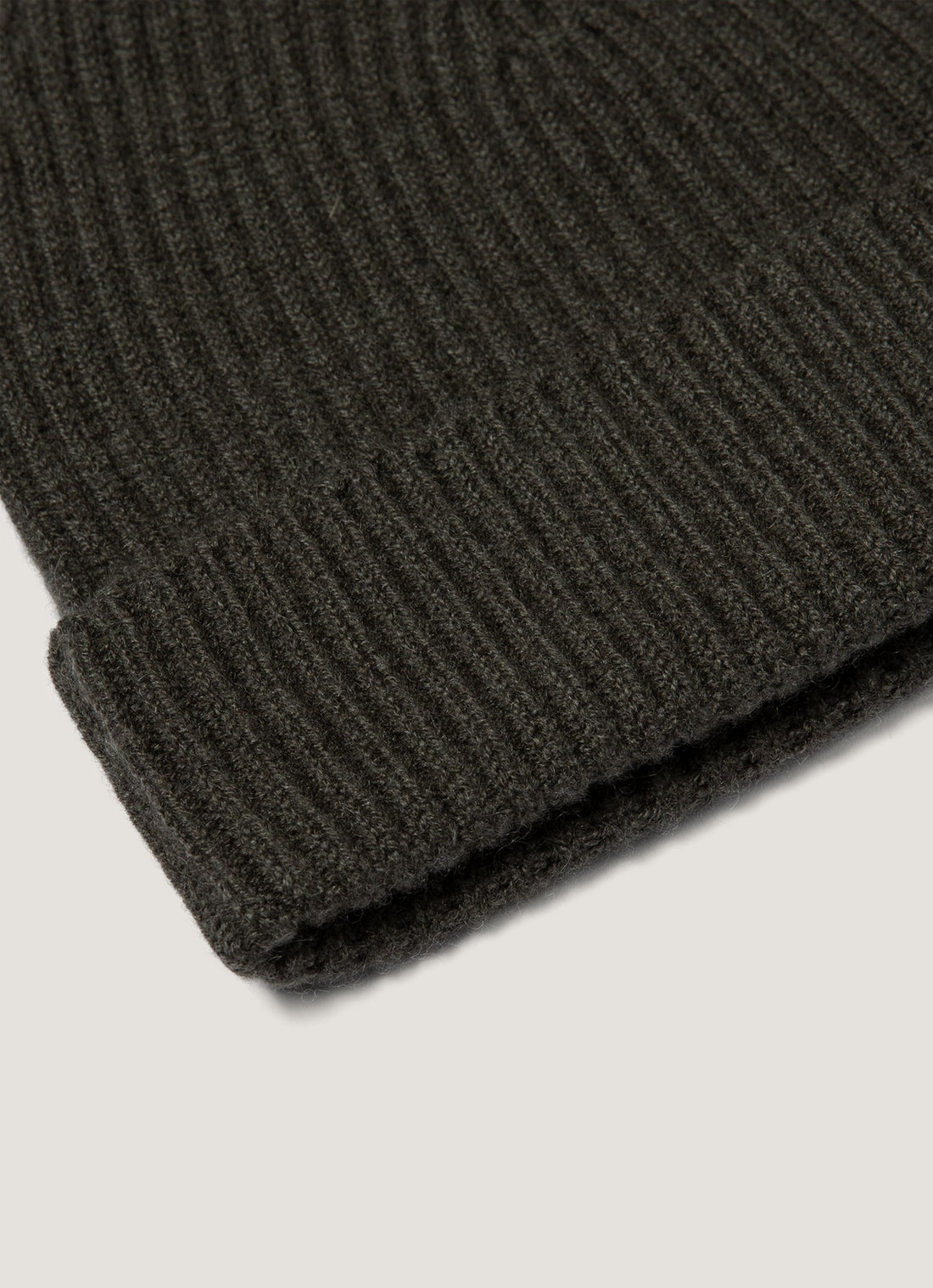 Cashmere Ribbed Hat