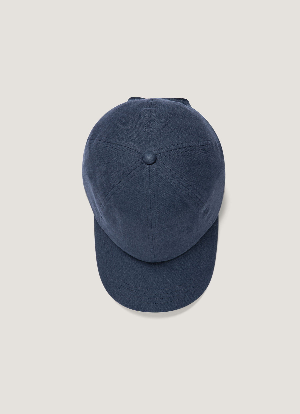Men's Linen Cap in Light Navy