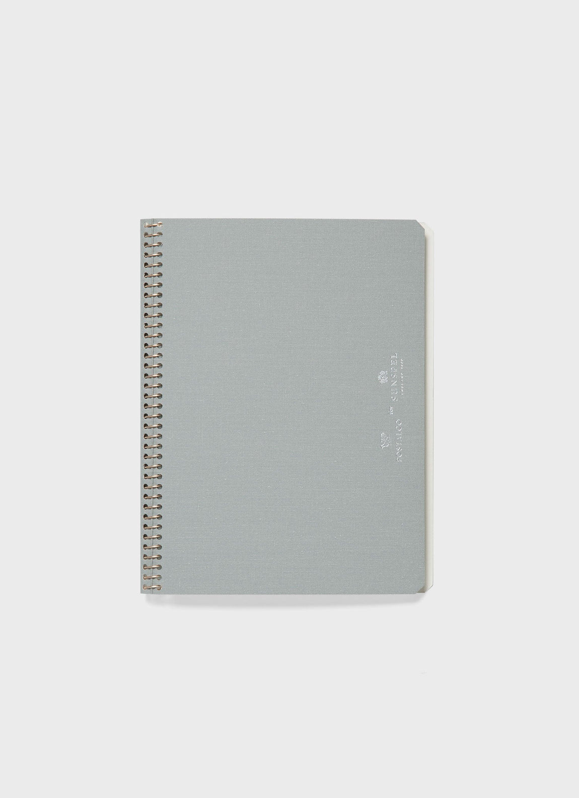 Postalco for Sunspel Notebook in Grey Melange