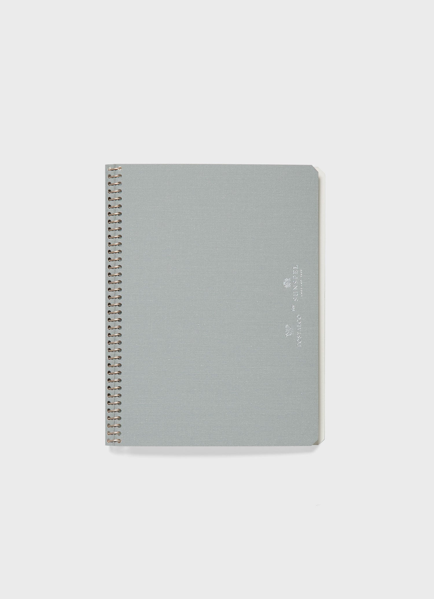 Postalco for Sunspel Notebook in Grey Melange