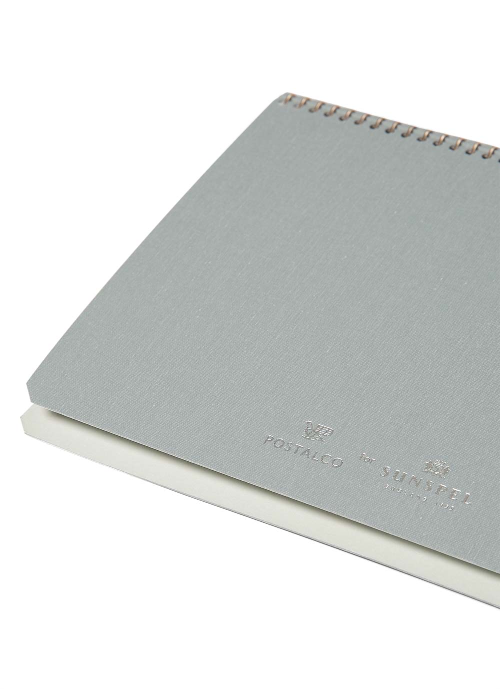 Postalco for Sunspel Notebook in Grey Melange