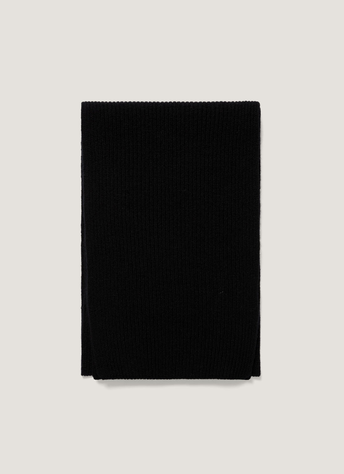 Cashmere Ribbed Scarf
