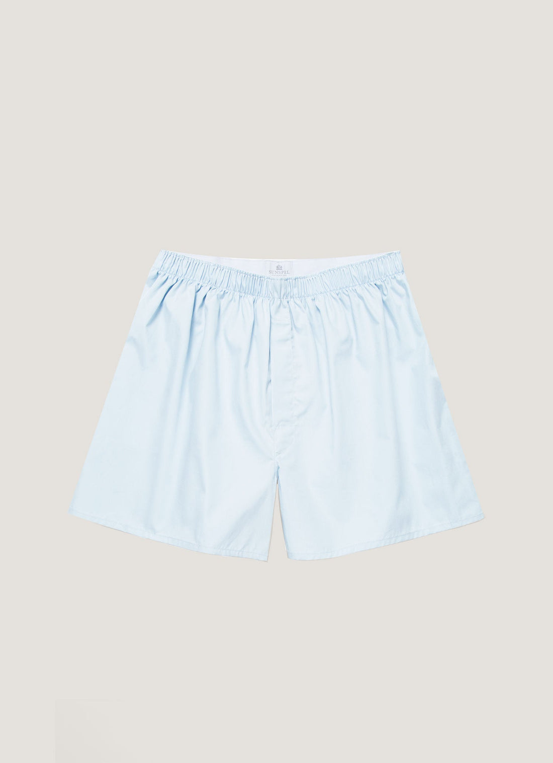 Men's Classic Boxer Shorts in Plain Blue