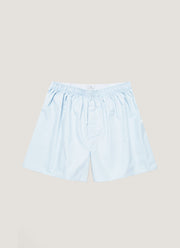 Men's Classic Boxer Short in Plain Blue