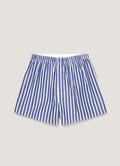 Men's Classic Boxer Short in Navy/White