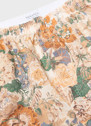 Men's Classic Boxer Short in Liberty Fabric in Parchment Floral