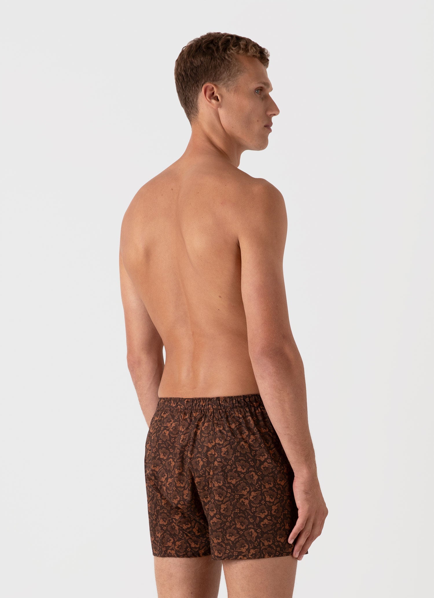 Men's Classic Boxer Short in Liberty Fabric in Autumn Floral