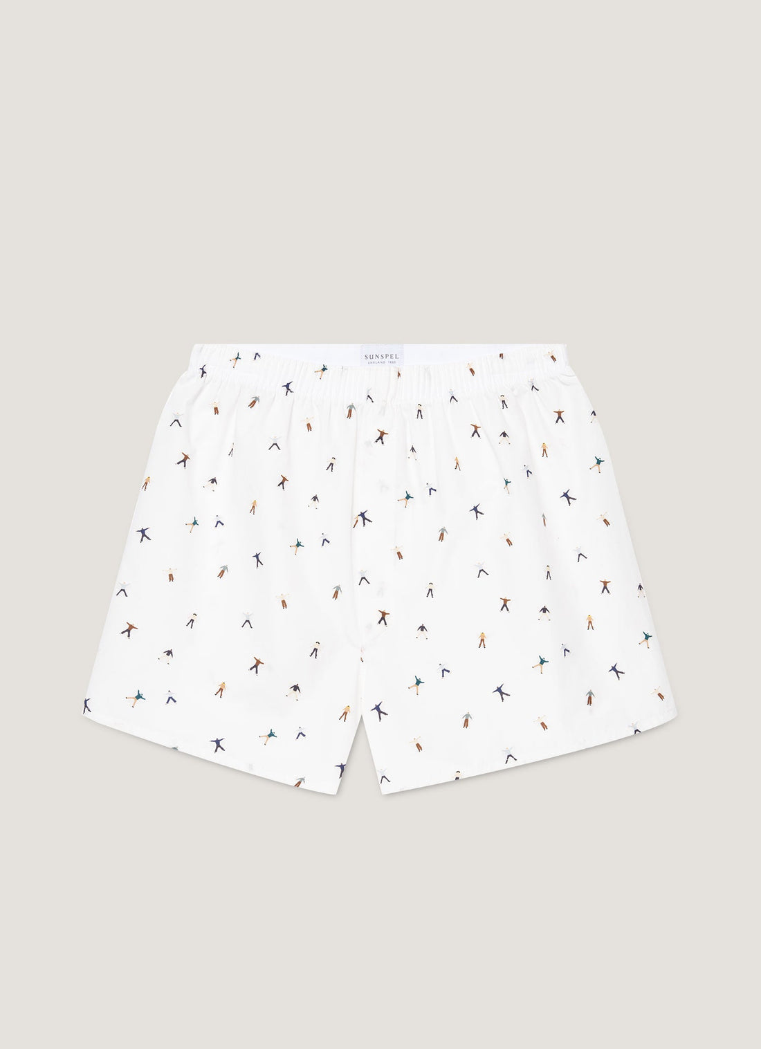 Men's Classic Boxer Shorts in Snow Angel Print