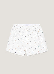 Men's Classic Boxer Shorts in Snow Angel Print