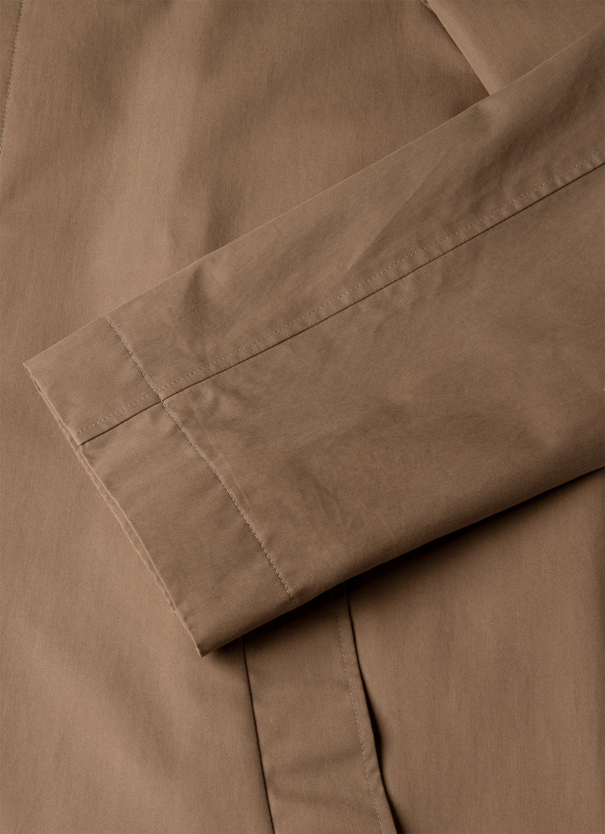 Men's Showerproof Cotton Mac in Dark Stone