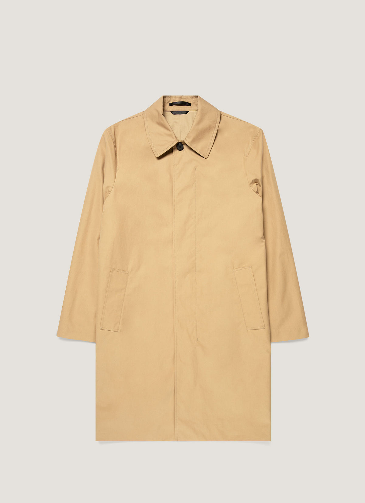 Herren-Ventile-Mac in Dunkelbeige