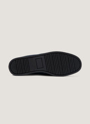 Men's Moccasin in Navy