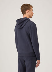 Men's Loopback Zip Hoody in Navy