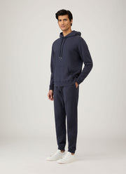 Men's Loopback Hoody in Navy