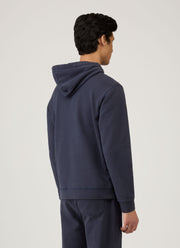 Men's Loopback Hoody in Navy