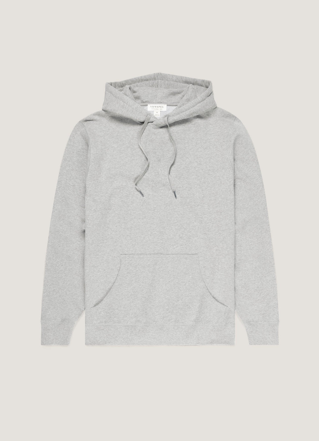 Men's Loopback Hoody in Grey Melange