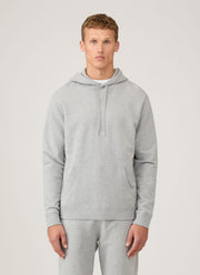 Men's Loopback Hoody in Grey Melange