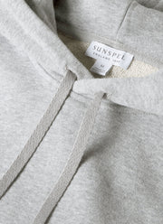 Men's Loopback Hoody in Grey Melange