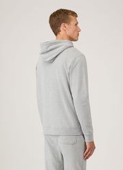 Men's Loopback Hoody in Grey Melange