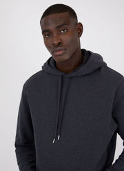 Men's Loopback Hoodie in Anthracite Melange