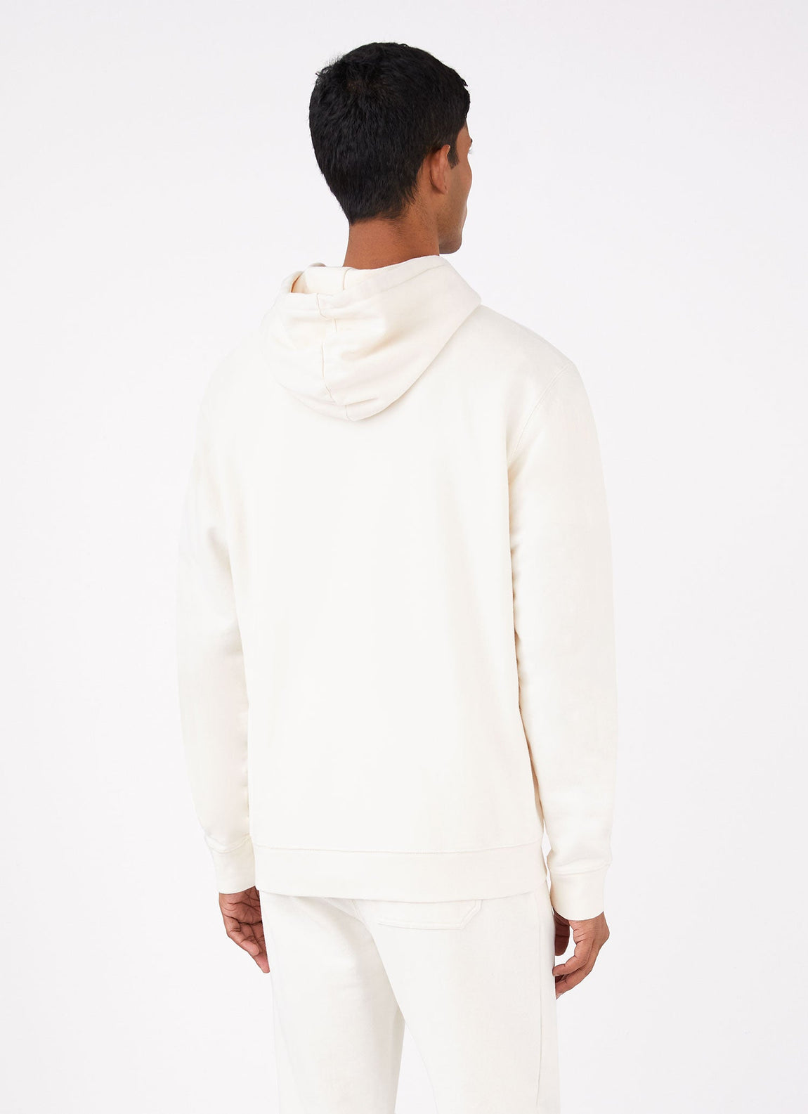 Men's Loopback Hoodie in Archive White