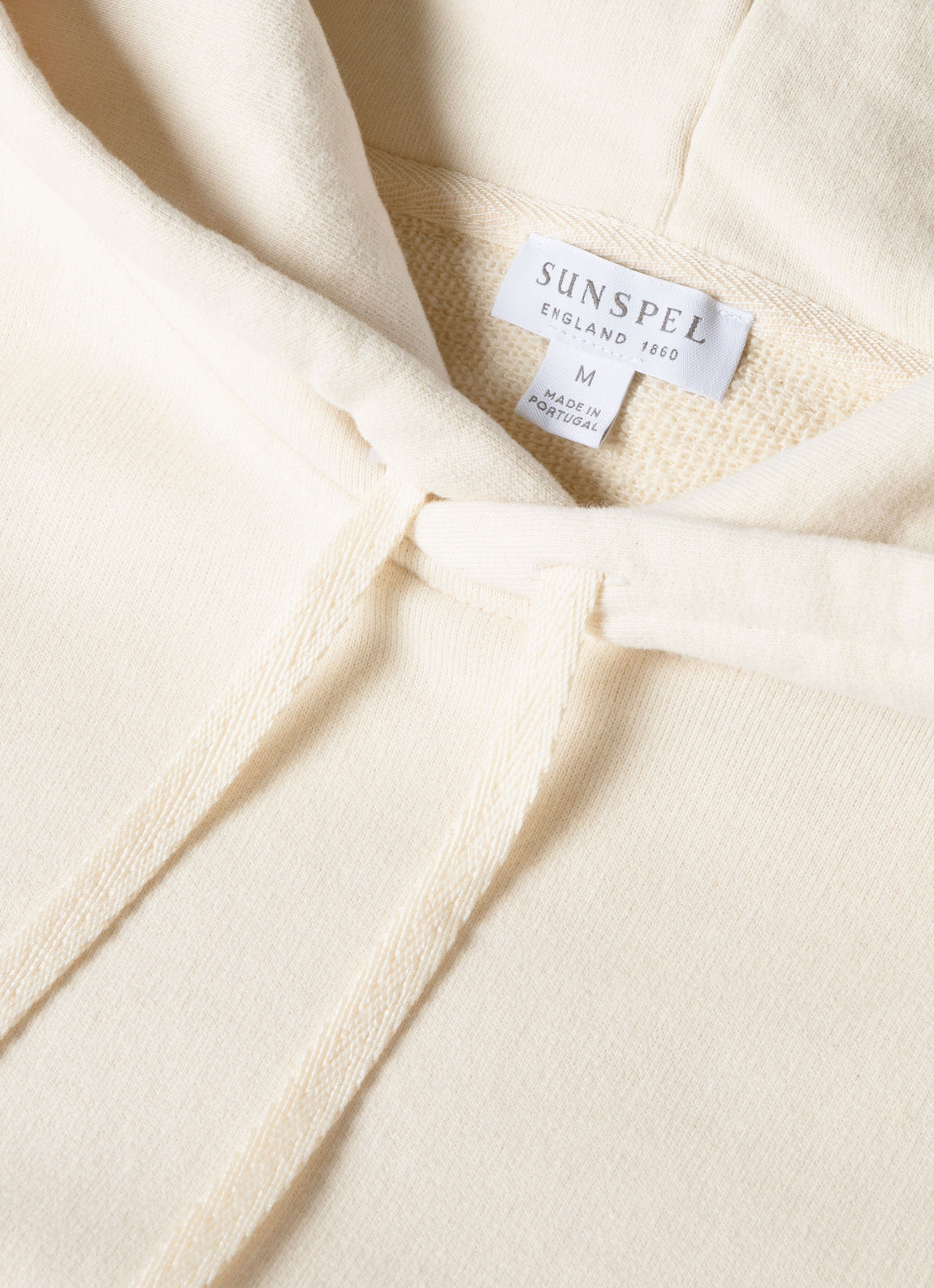 Men's Undyed Loopback Hoody in Undyed