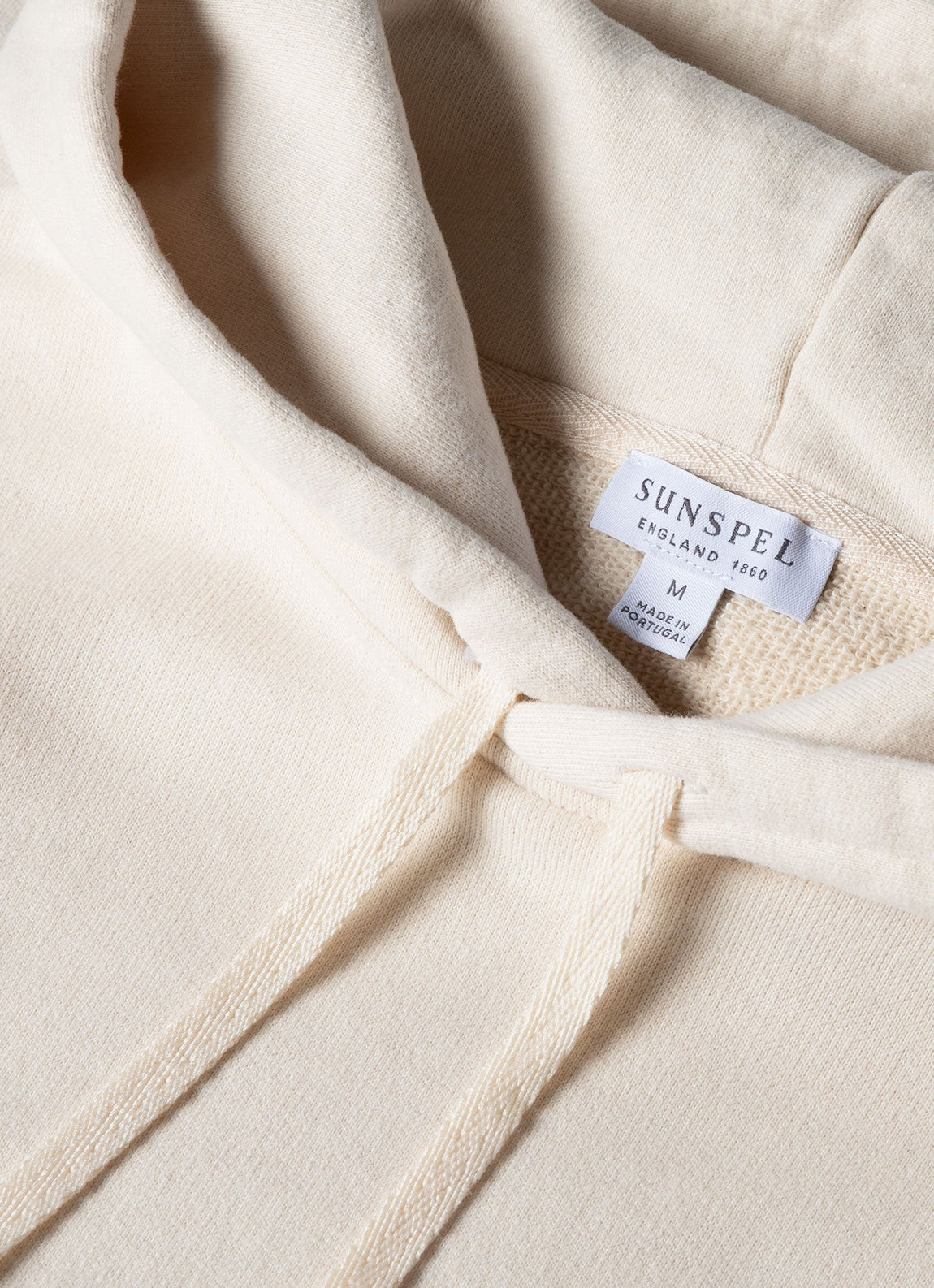 Men's Undyed Loopback Hoody in Undyed