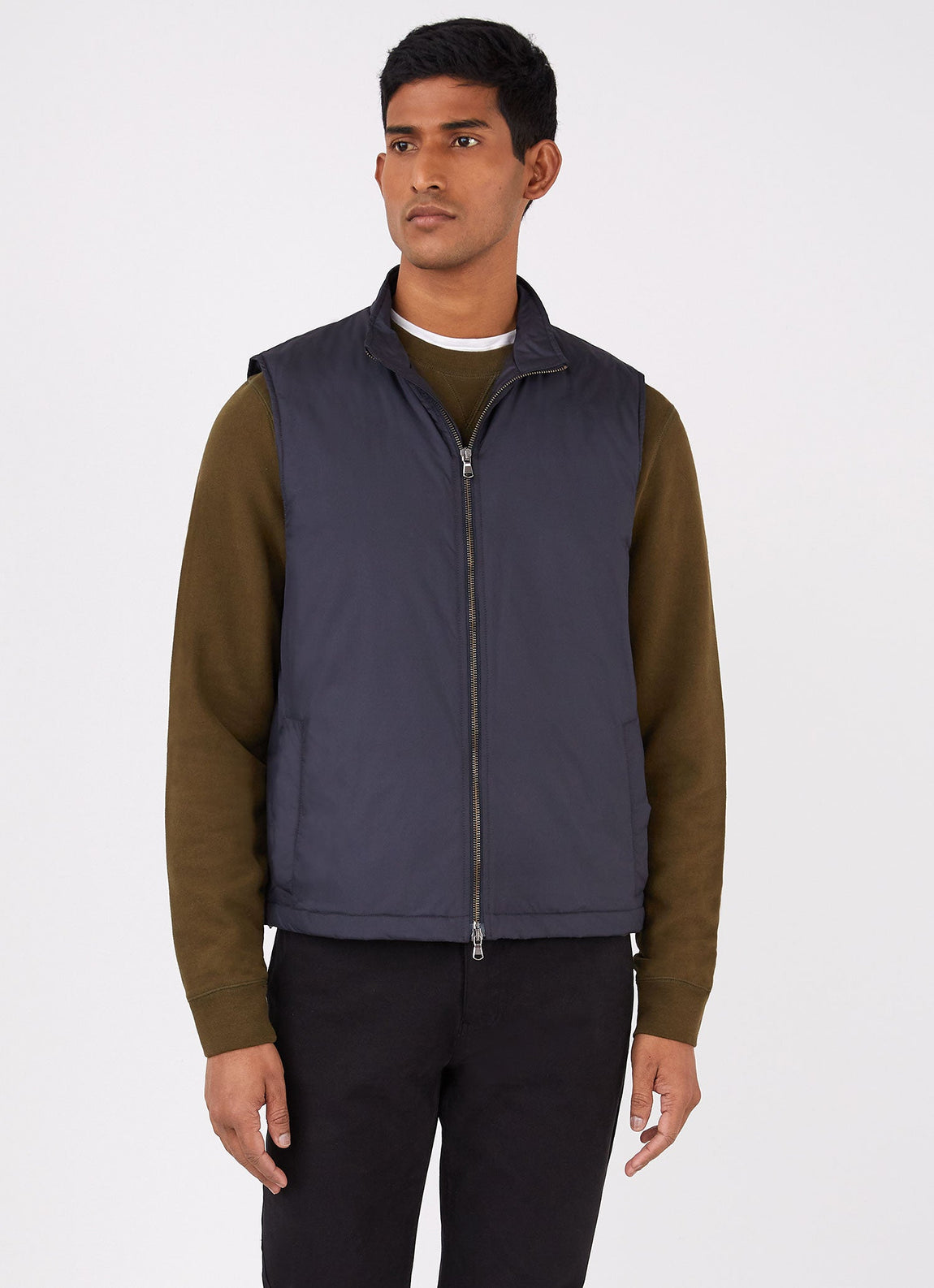 Men's Insulated Gilet in Navy