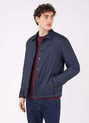 Men's Insulated Coach Jacket in Navy
