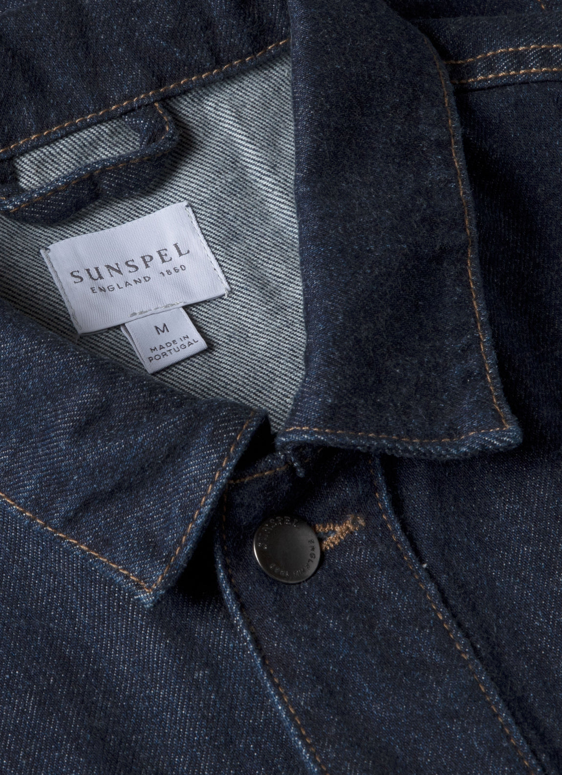 Men's Japanese Selvedge Denim Jacket in Denim Rinse Wash