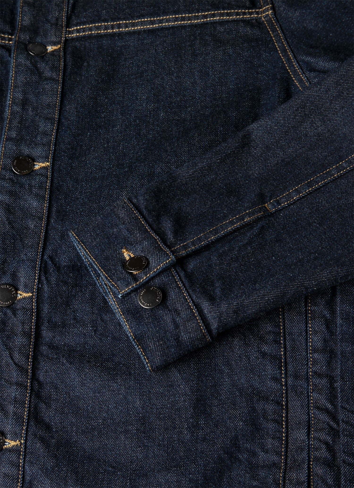 Men's Japanese Selvedge Denim Jacket in Denim Rinse Wash