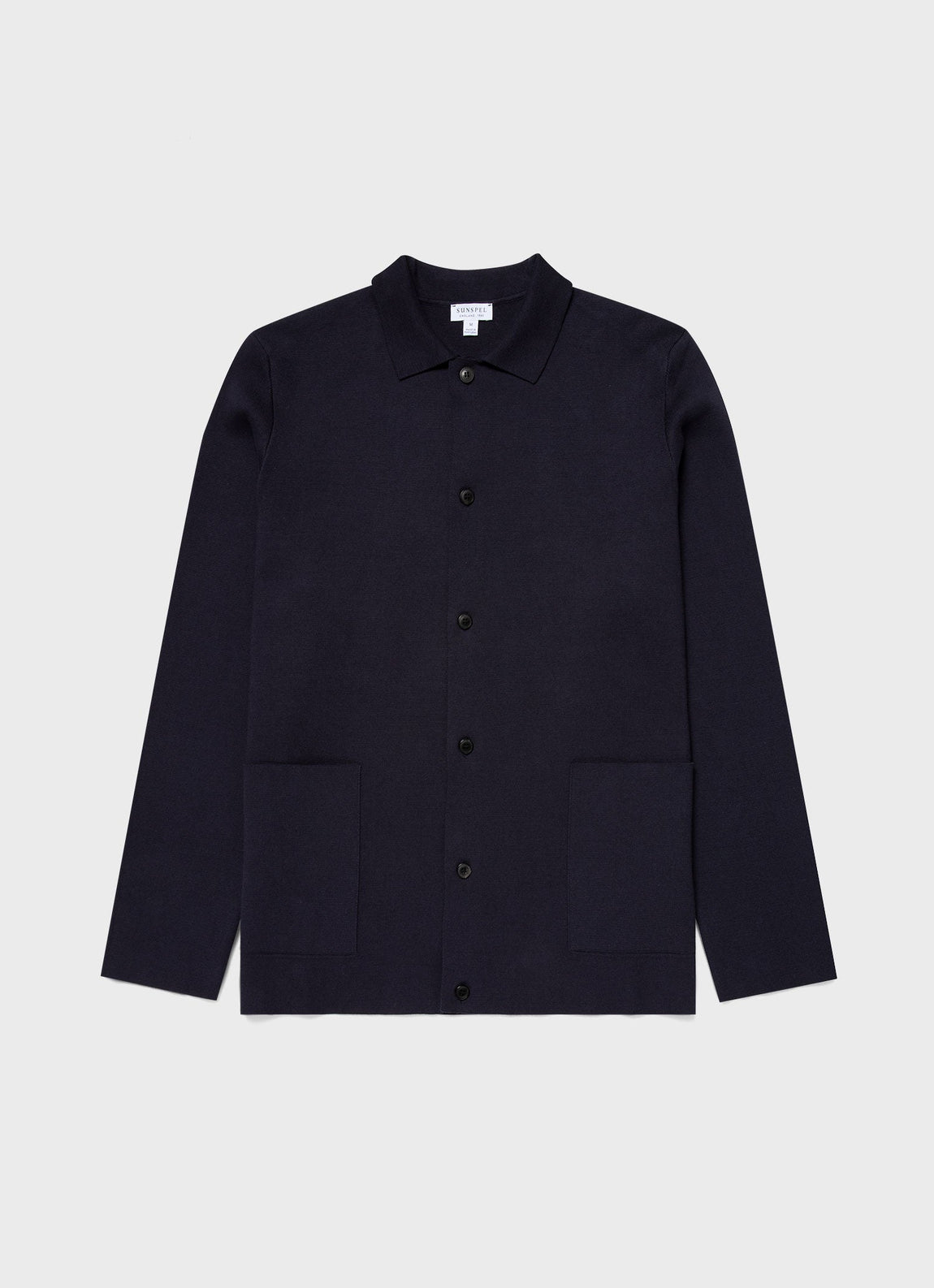 Men's Milano Knit Jacket in Navy