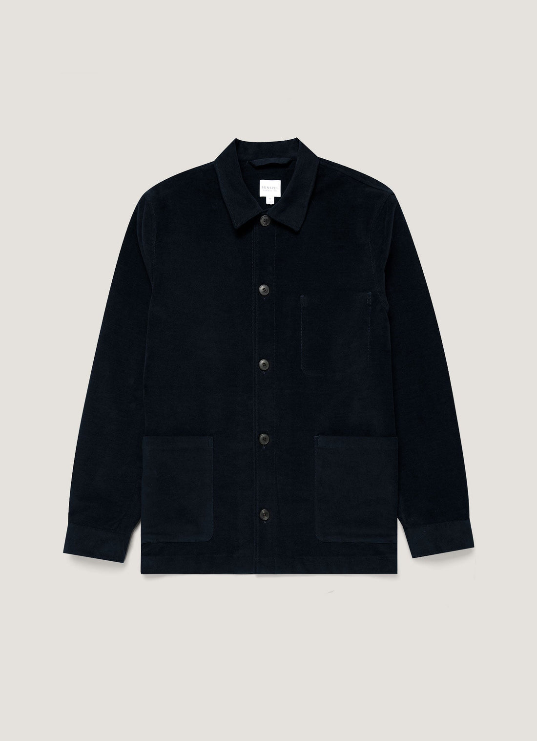 Men's Moleskin Twin Pocket Jacket in Navy