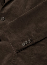 Men's Corduroy Two-Piece Suit in Coffee