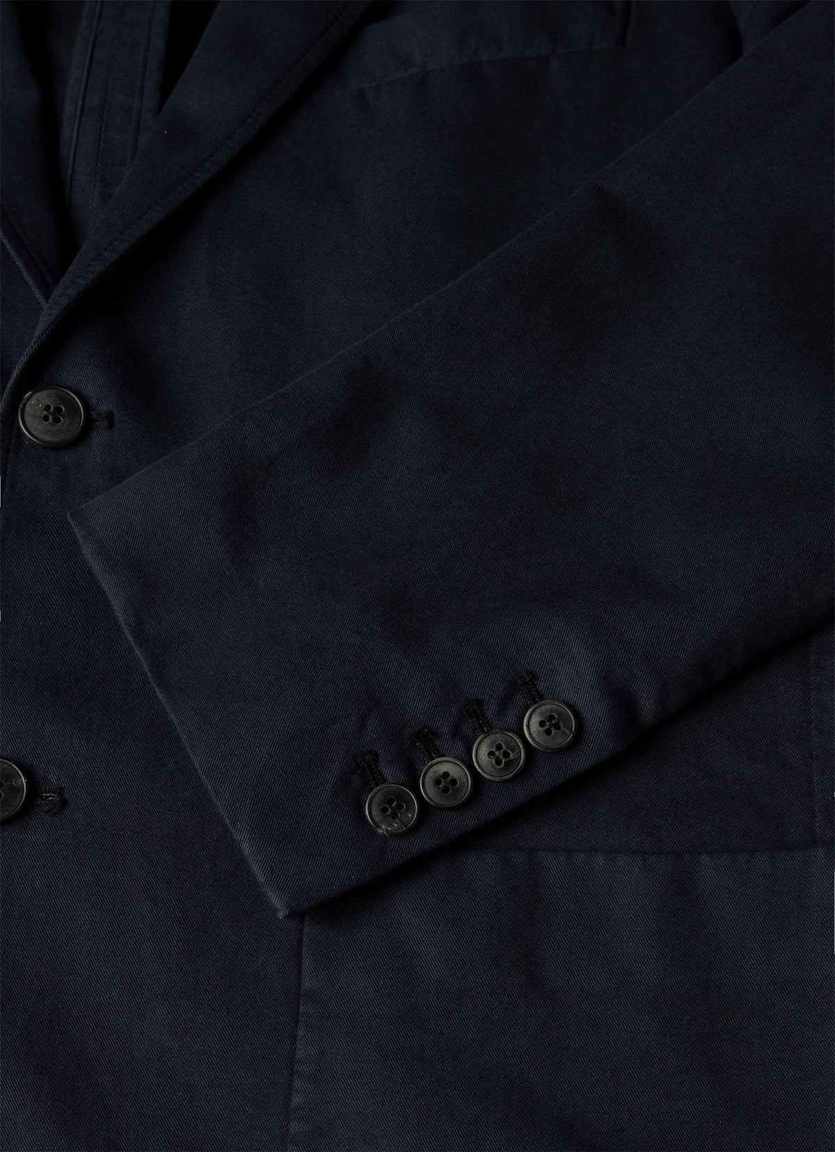 Men's Cotton Linen Blazer in Navy