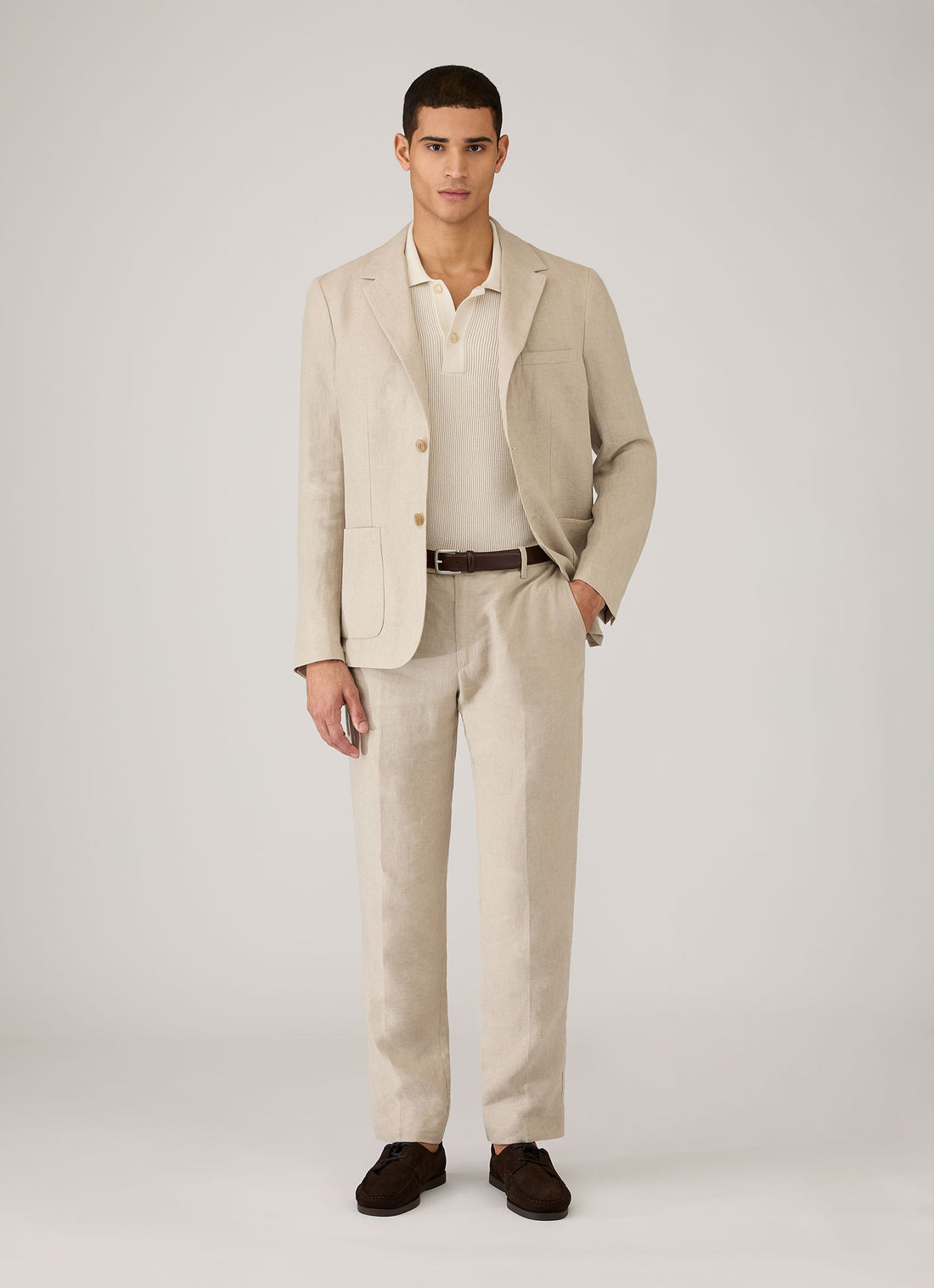 Linen Two-Piece Suit