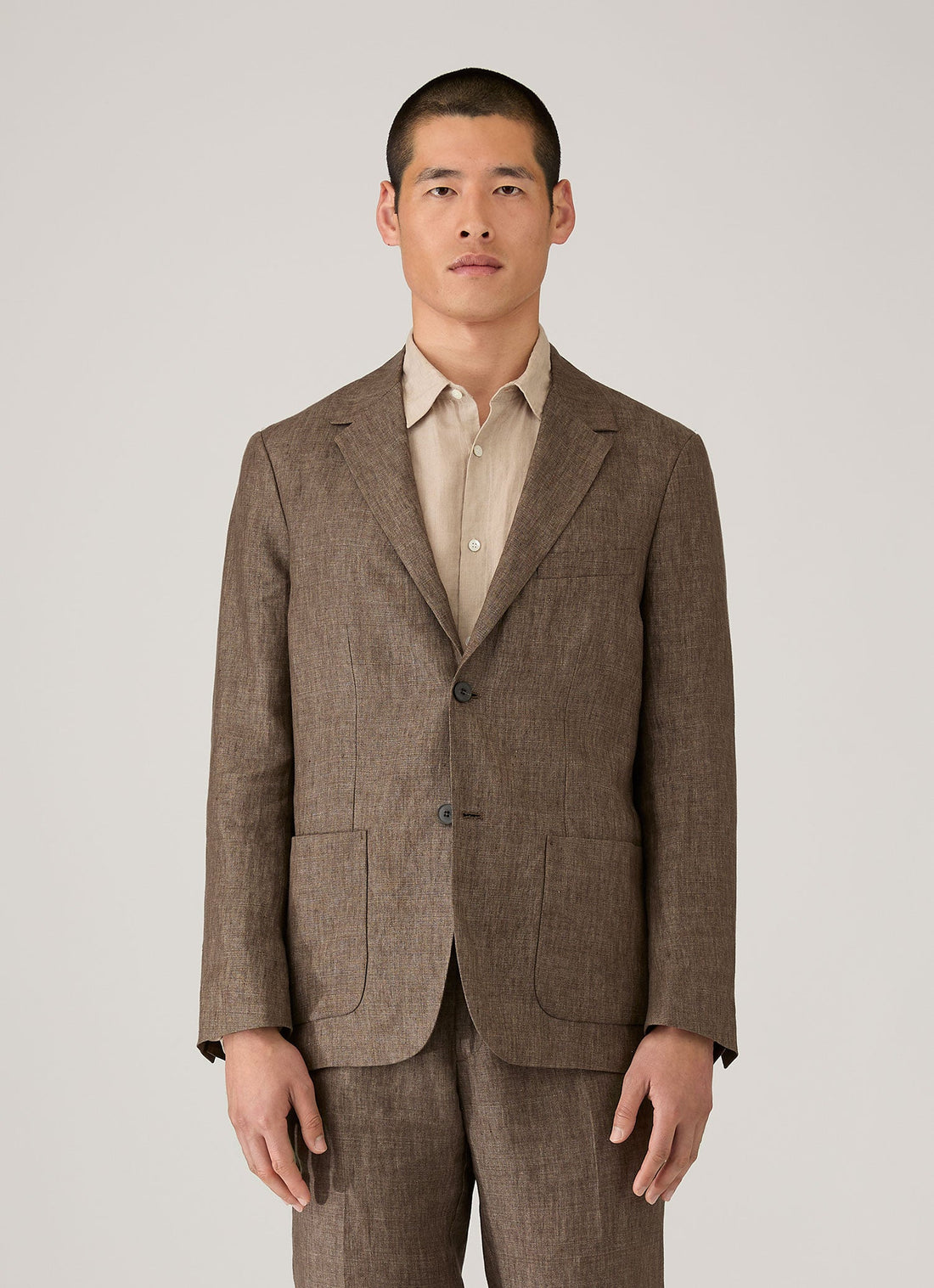 Leinen Blazer