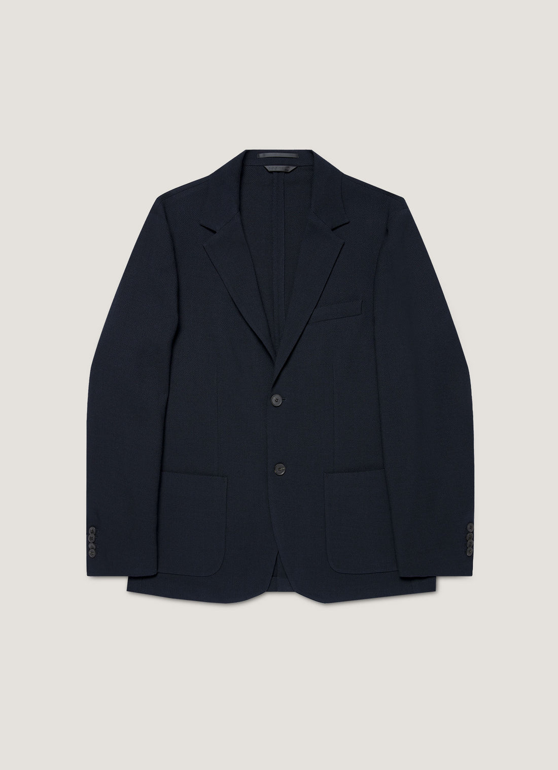 Blazer aus strukturierter Wolle