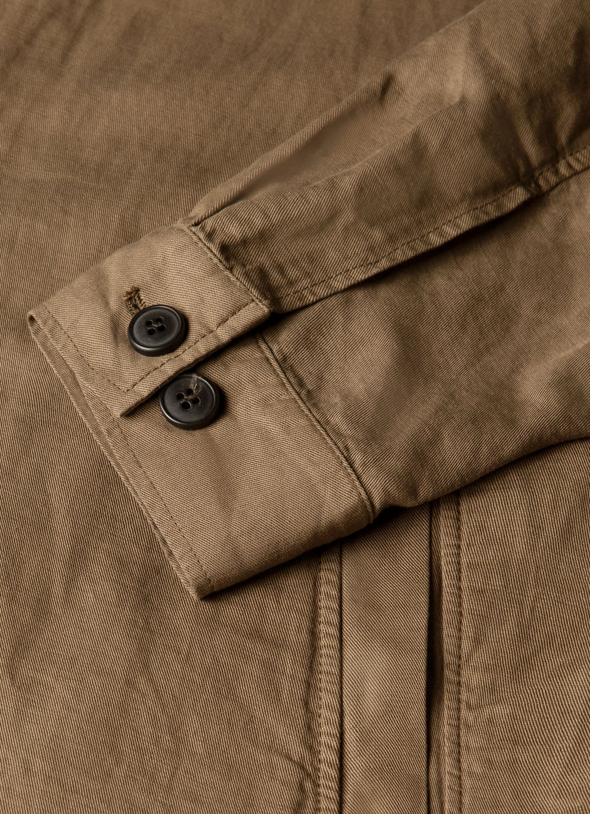 Men's Cotton Linen Jacket in Dark Cedar