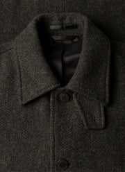 Men's Tweed Field Jacket in Loden Green