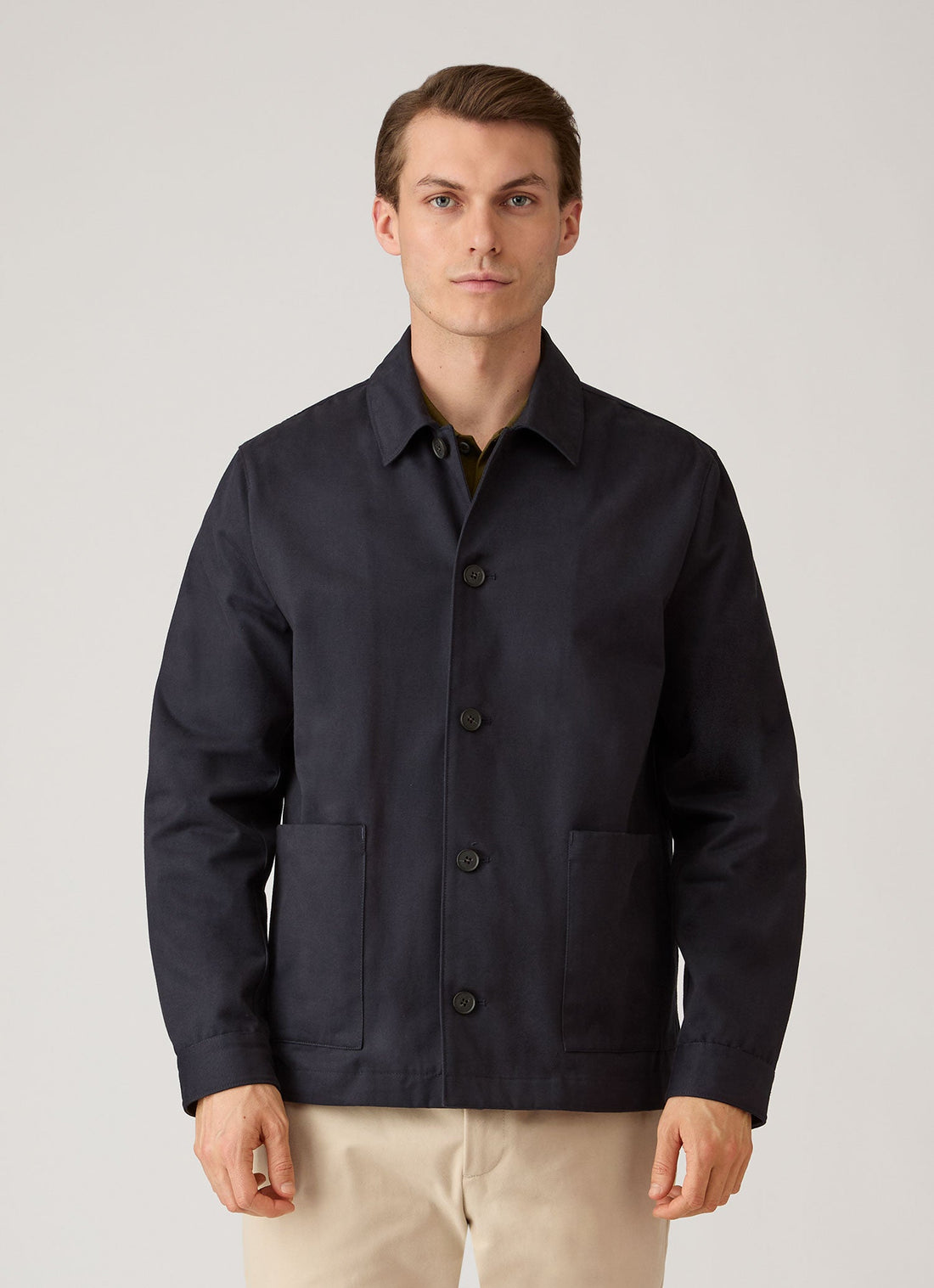 Arbeitsjacke aus Baumwoll-Drill