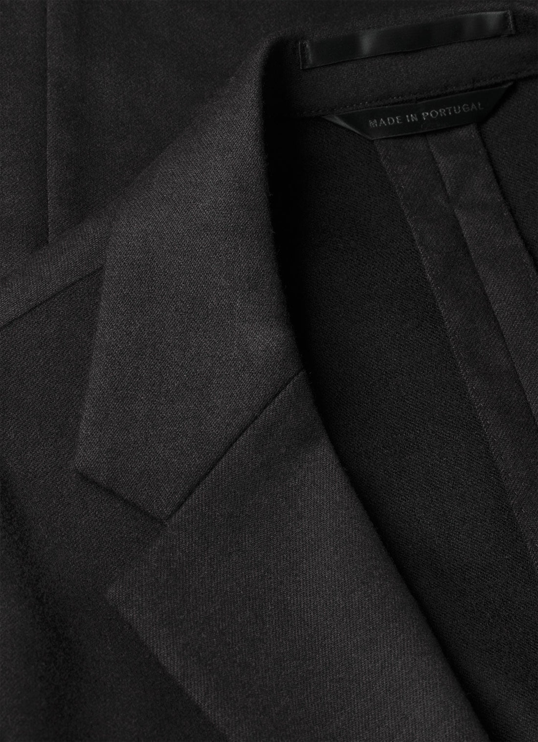 Flanell-Blazer aus Wolle und Kaschmir