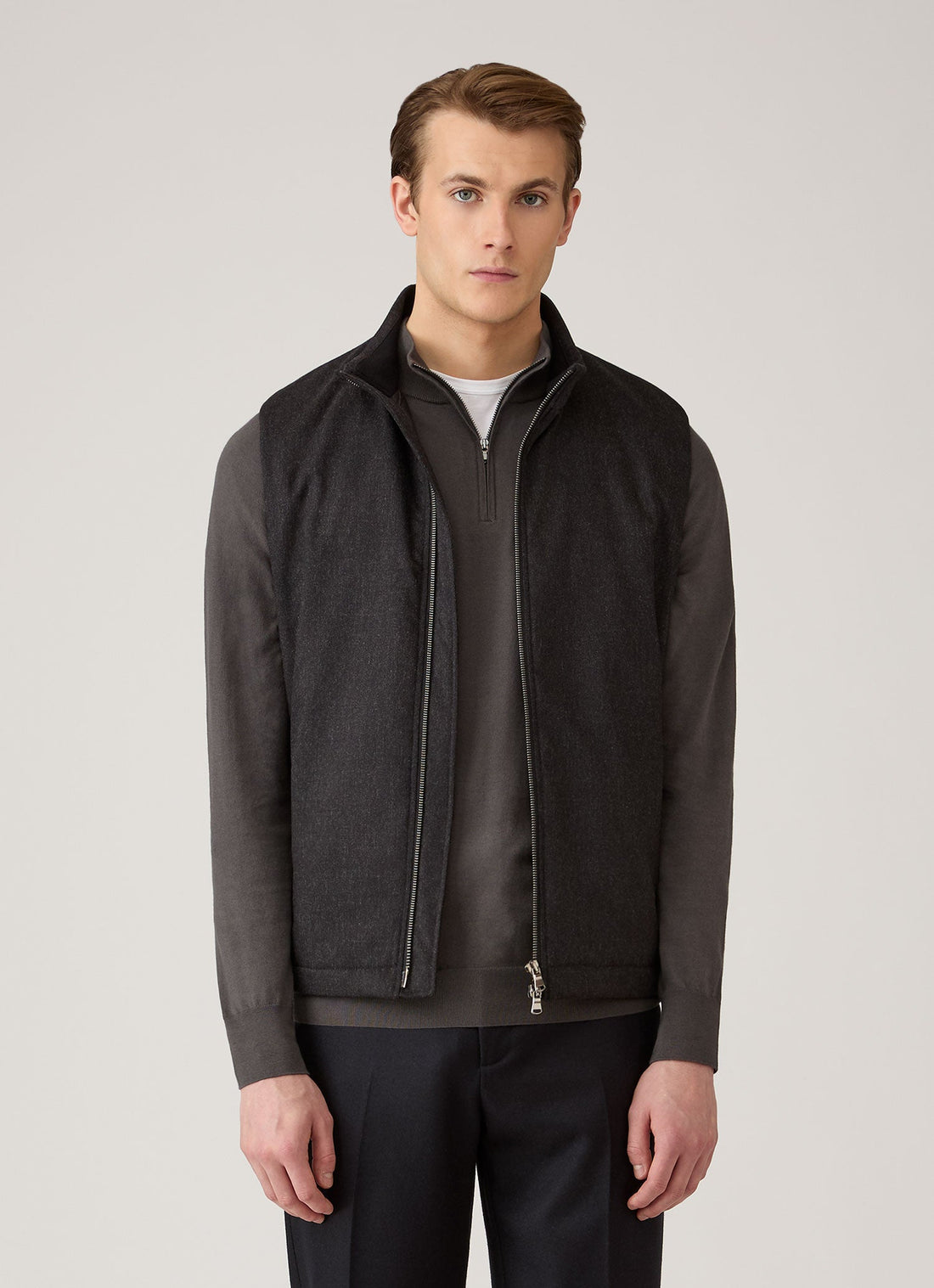 Gilet aus Wolle und Kaschmir