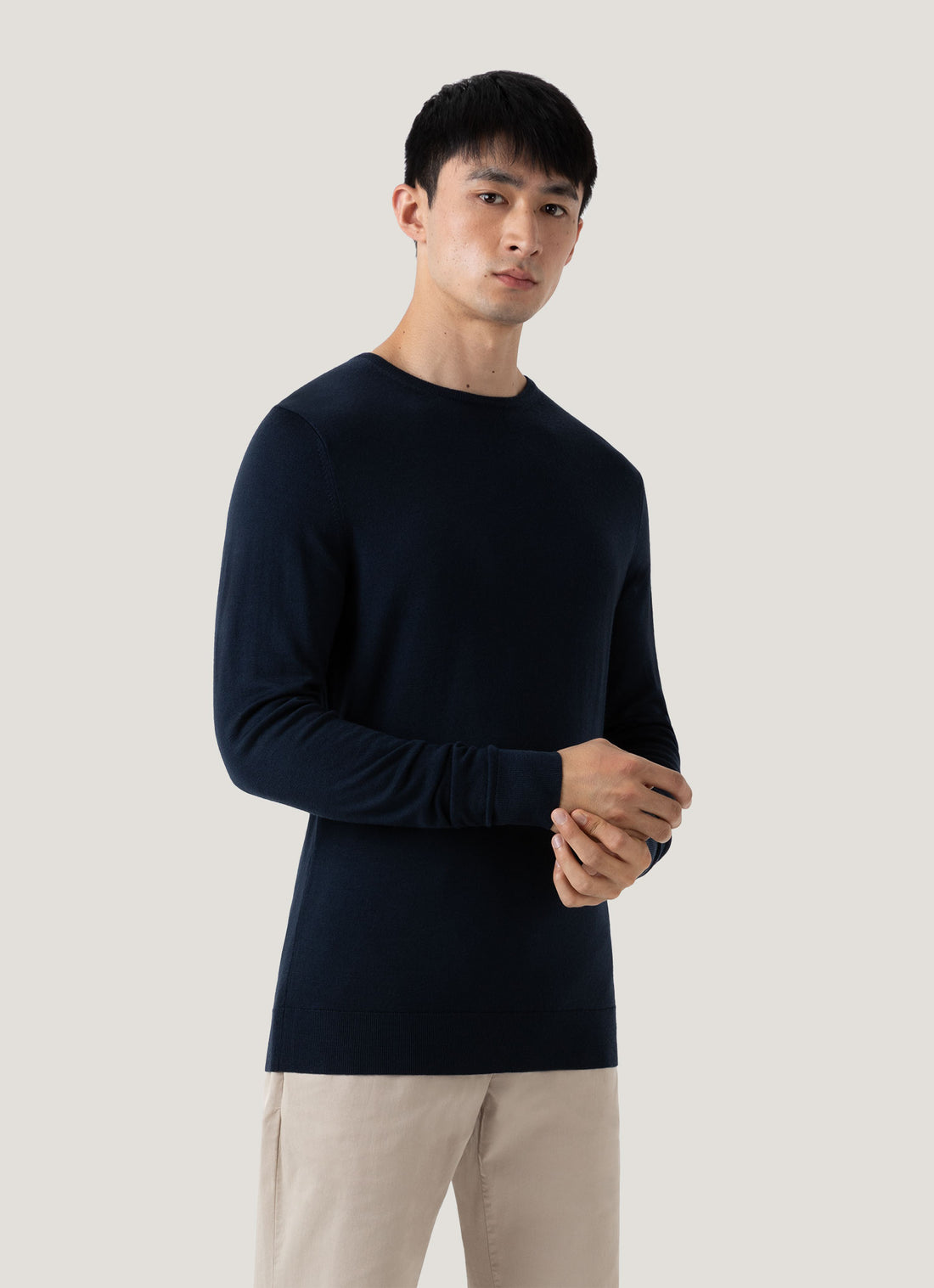 Pullover aus extrafeiner Merinowolle