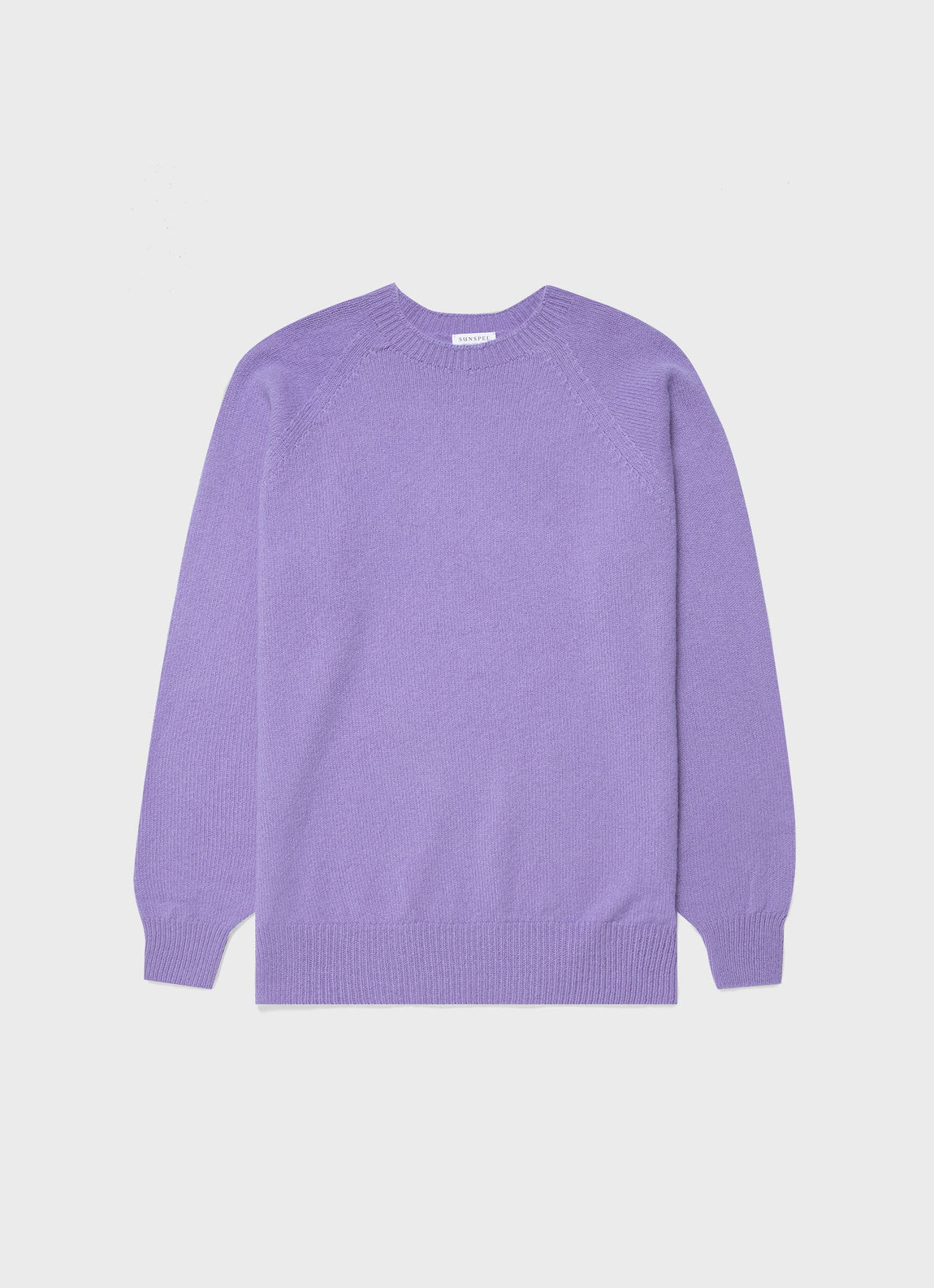 Men's Lambswool Crew Neck Jumper in Heather
