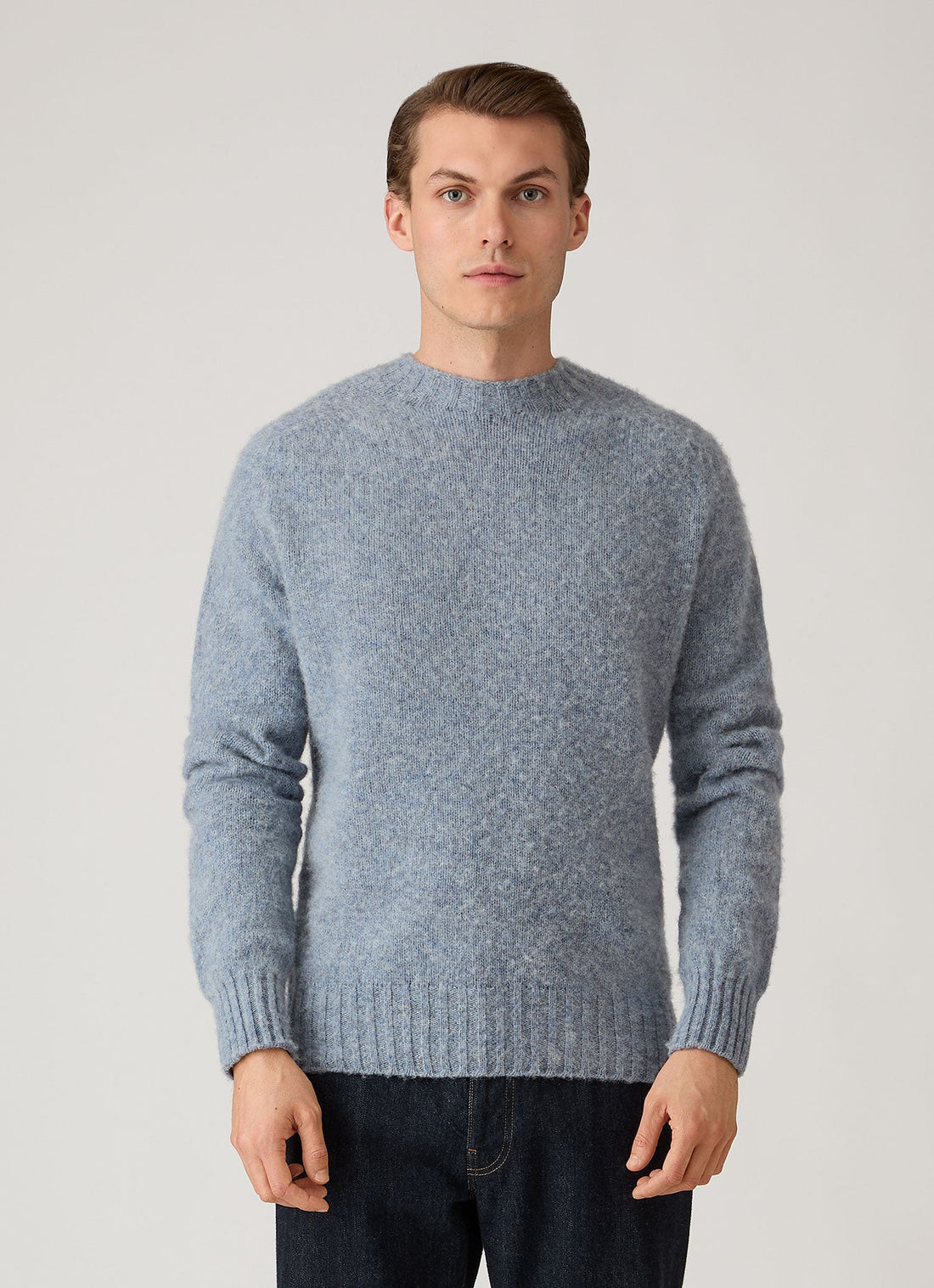 Shetland Rundhalspullover